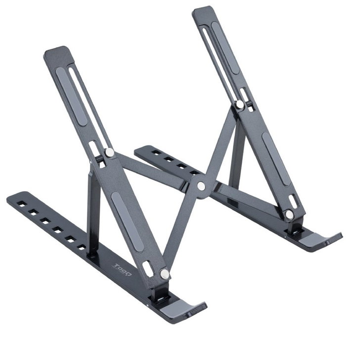 Tooq Soporte Elevador de Aluminio Plegable Gris TQLRS0035-AL-G